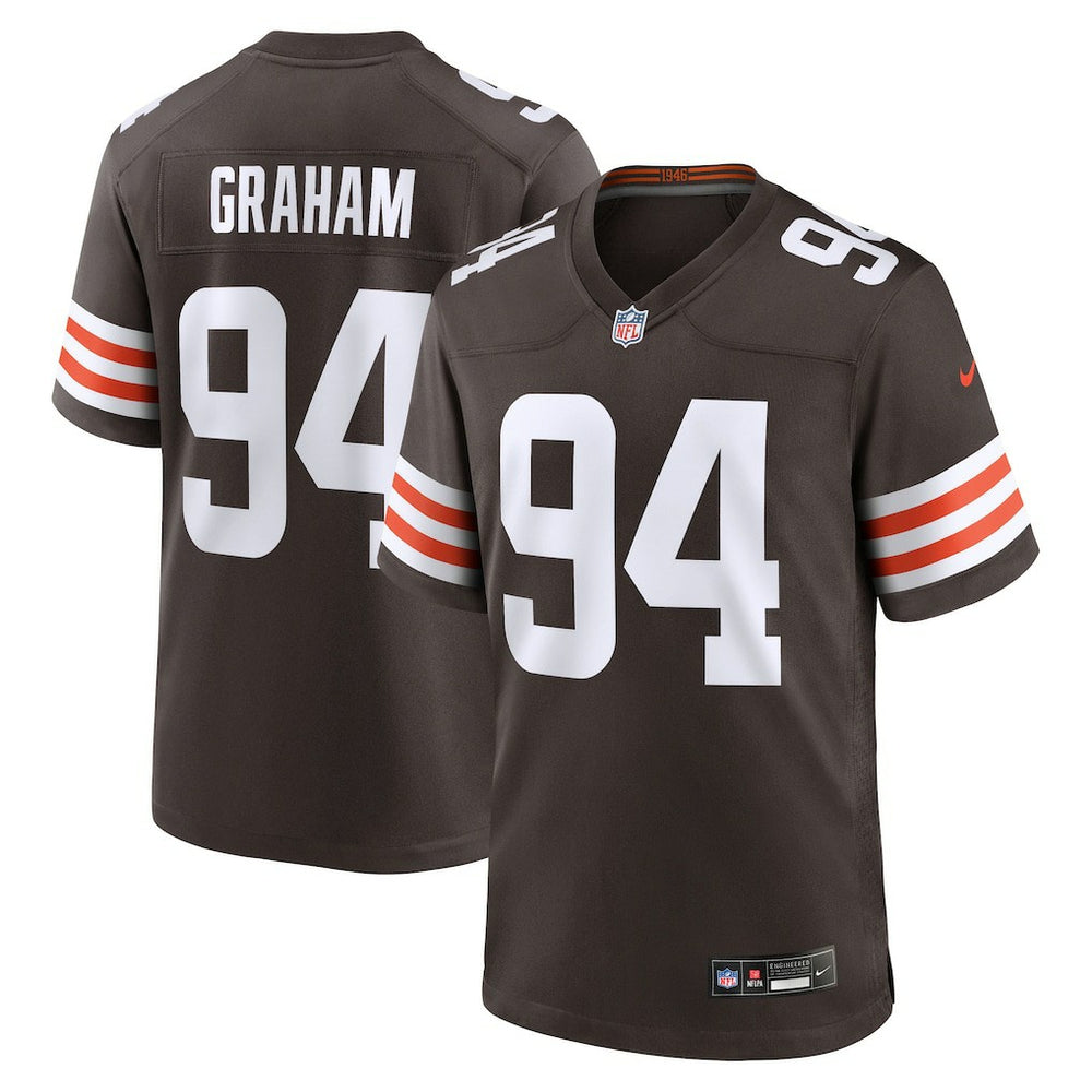 Cleveland Browns Nike Mason Graham  2025 NFL Draft First Round Pick Game Jersey