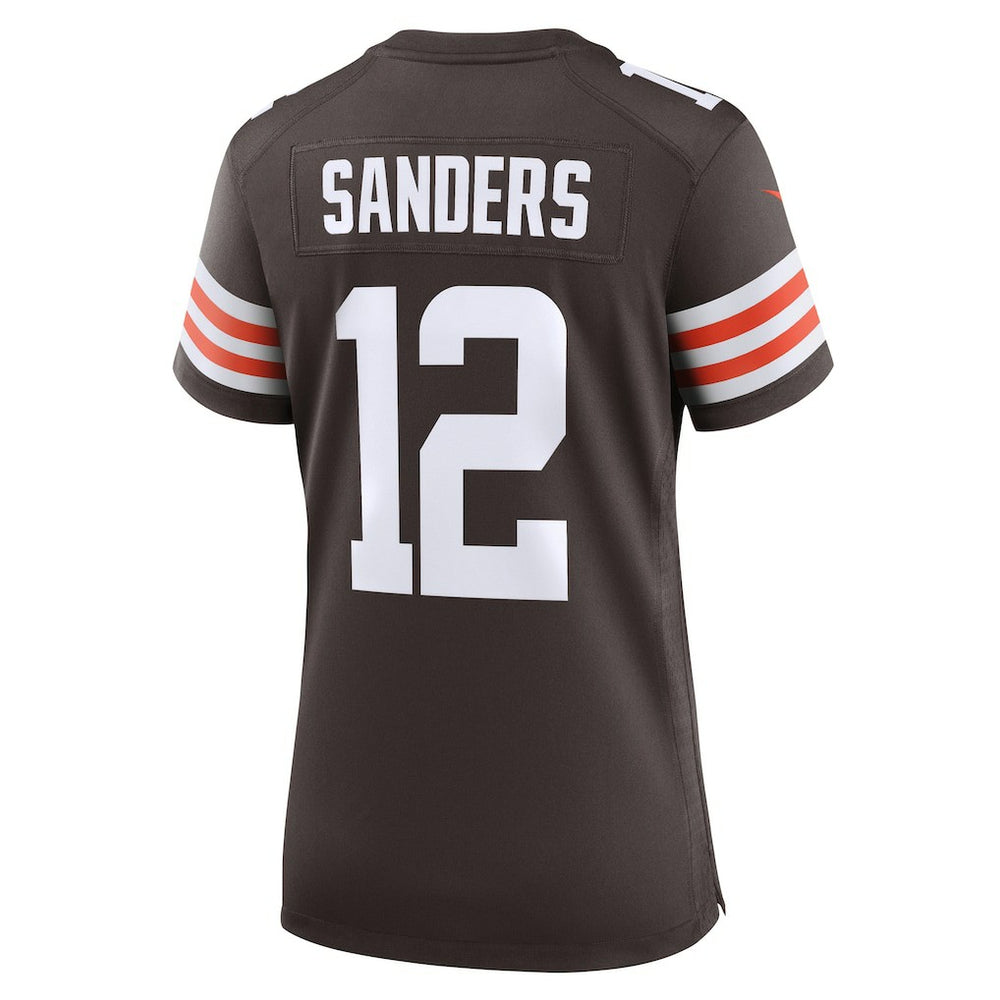 Cleveland Browns Nike Shedeur Sanders  Women's 2025 NFL Draft Game Jersey