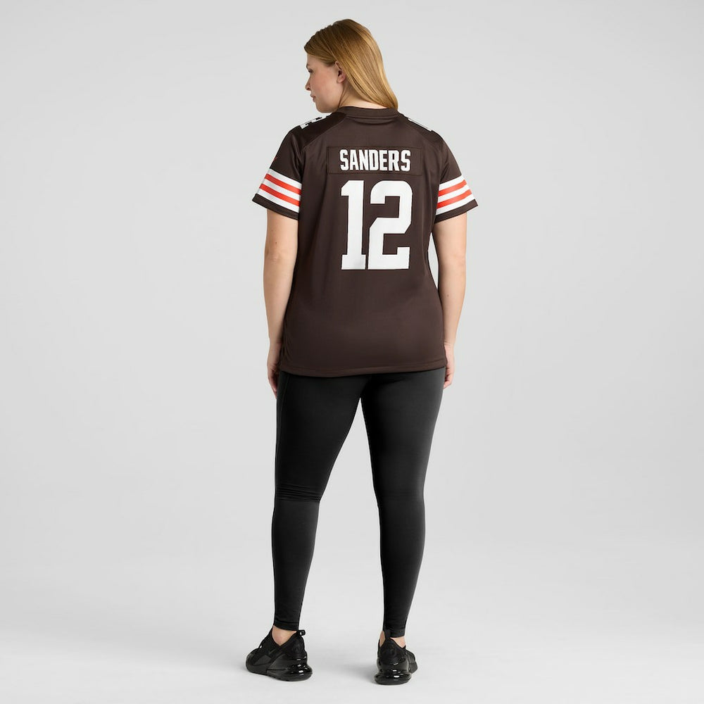 Cleveland Browns Nike Shedeur Sanders  Women's 2025 NFL Draft Game Jersey