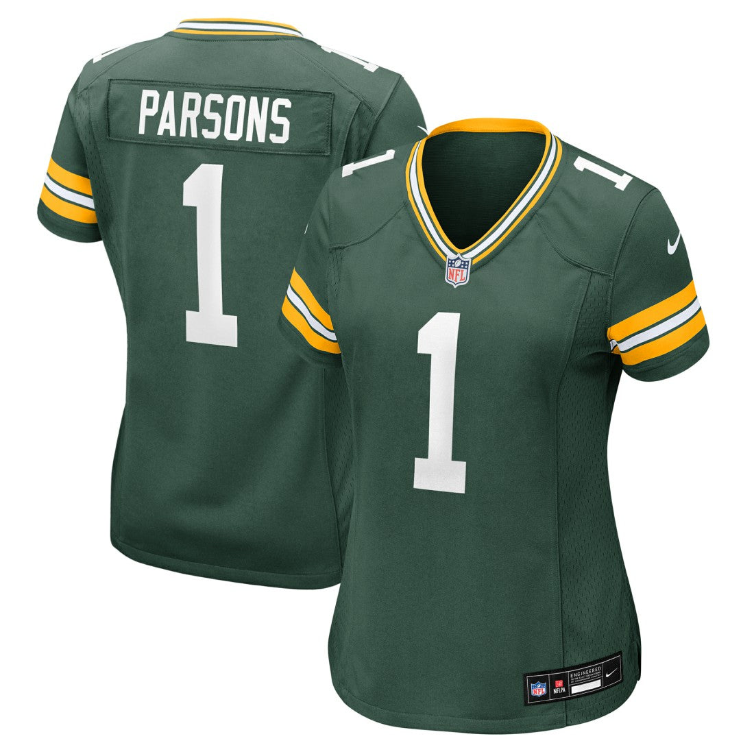 Green Bay Packers Nike Micah Parsons  Women's Game Player Jersey