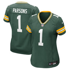Green Bay Packers Nike Micah Parsons  Women's Game Player Jersey
