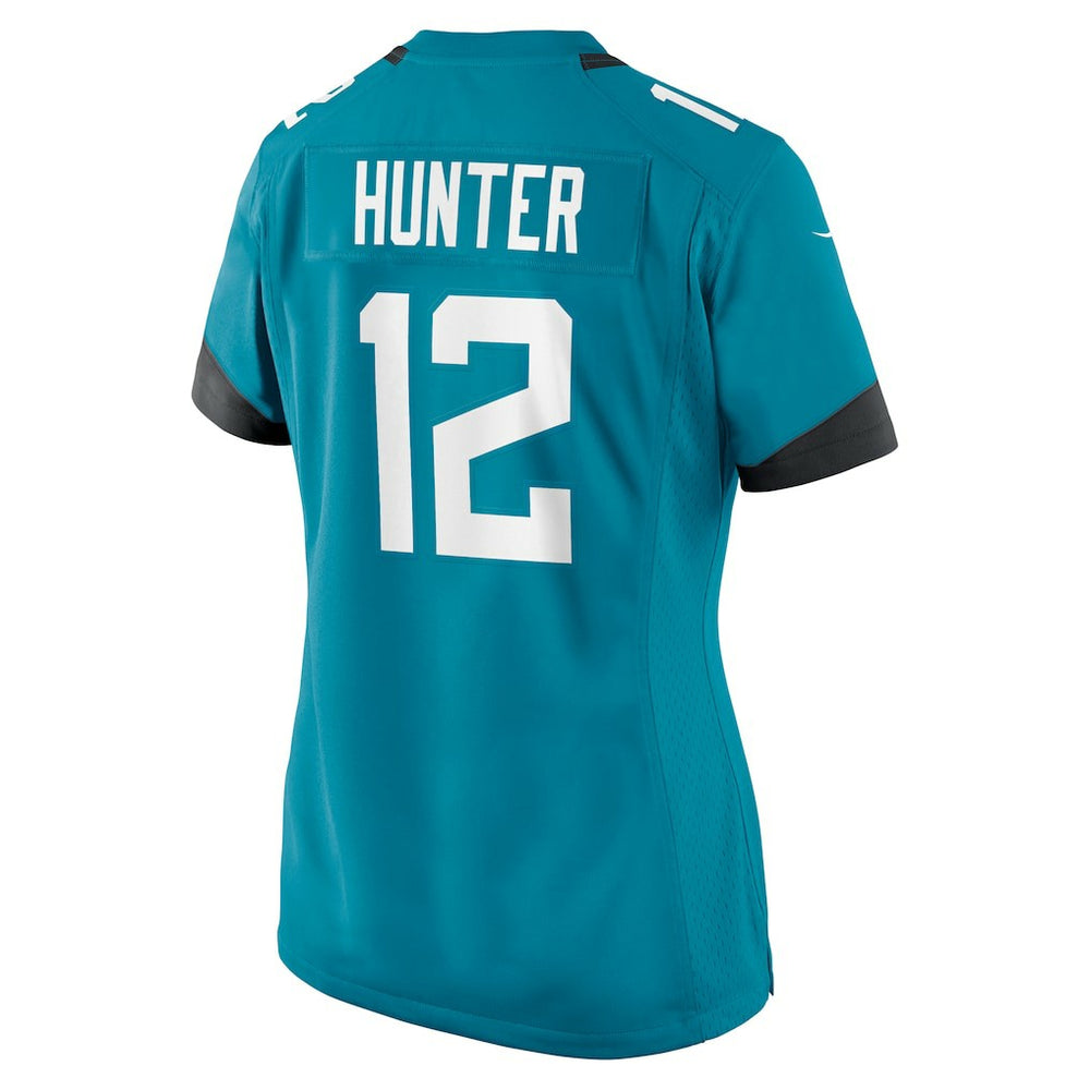 Jacksonville Jaguars Nike Travis Hunter  Women's 2025 NFL Draft First Round Pick Team Game Player Jersey