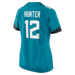 Jacksonville Jaguars Nike Travis Hunter  Women's 2025 NFL Draft First Round Pick Team Game Player Jersey