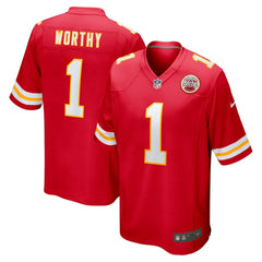 Kansas City Chiefs Nike Xavier Worthy  Player Game Jersey