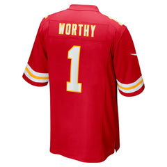 Kansas City Chiefs Nike Xavier Worthy  Player Game Jersey