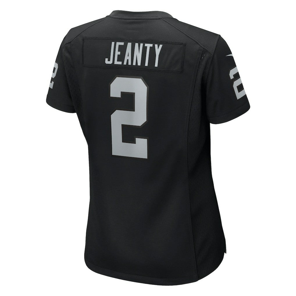 Las Vegas Raiders Nike Ashton Jeanty  Women's 2025 NFL Draft First Round Pick Team Game Jersey