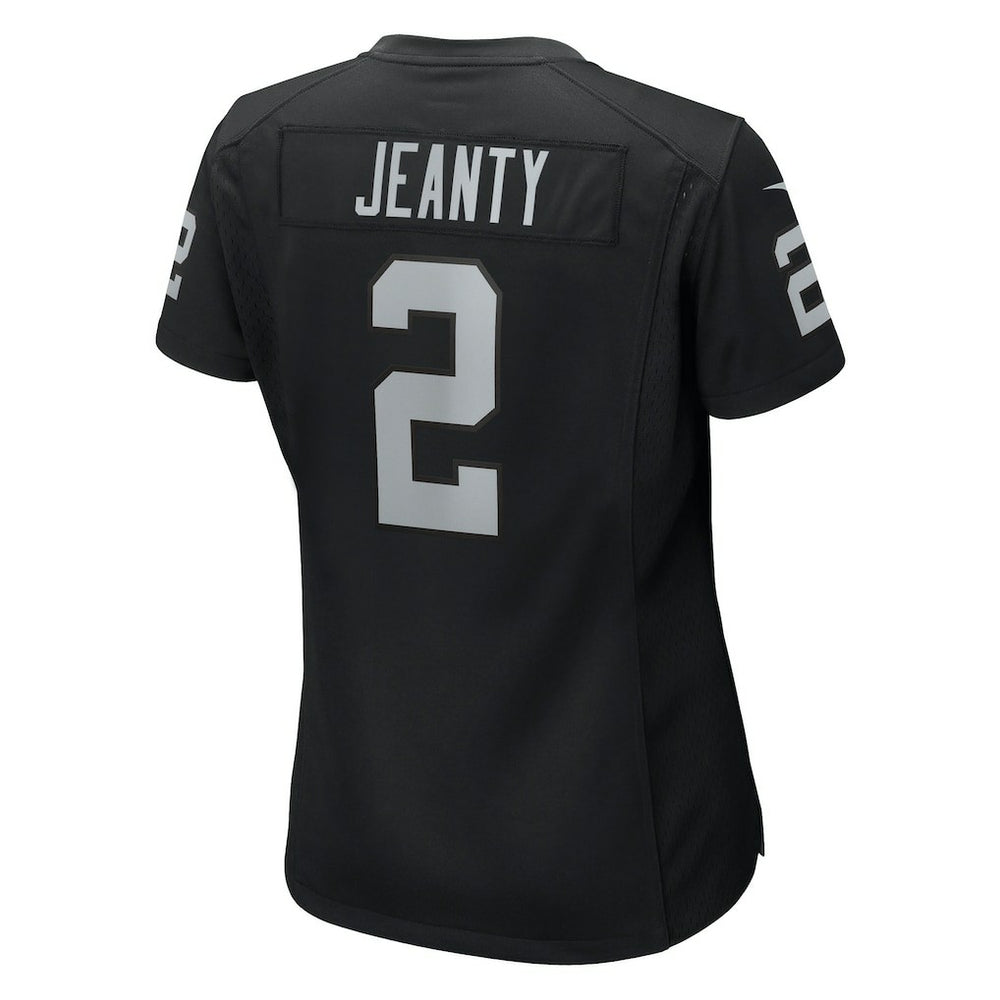 Las Vegas Raiders Nike Ashton Jeanty  Women's 2025 NFL Draft First Round Pick Team Game Jersey