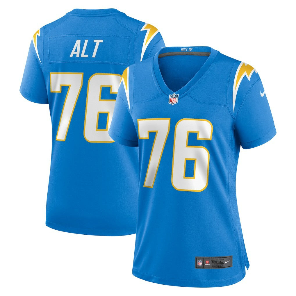 Los Angeles Chargers Nike Joe Alt  Women's 2024 NFL Draft First Round Pick Player Game Jersey