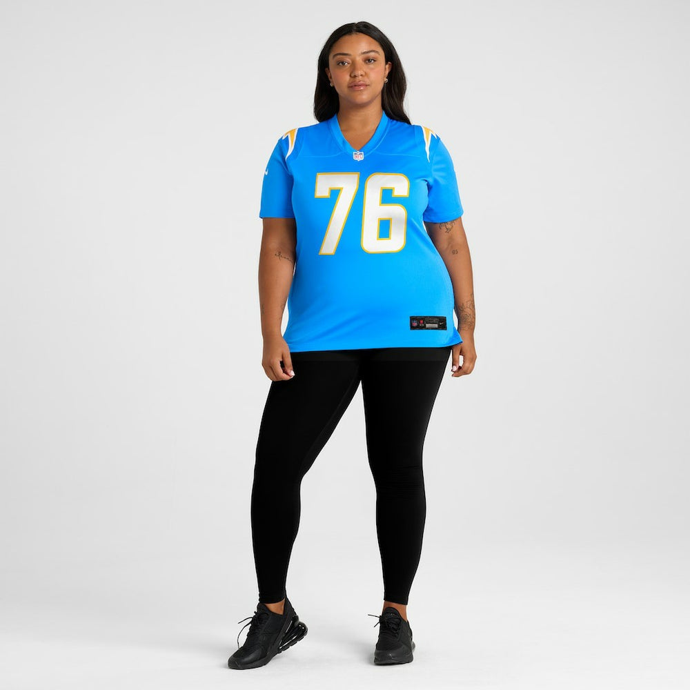 Los Angeles Chargers Nike Joe Alt  Women's 2024 NFL Draft First Round Pick Player Game Jersey