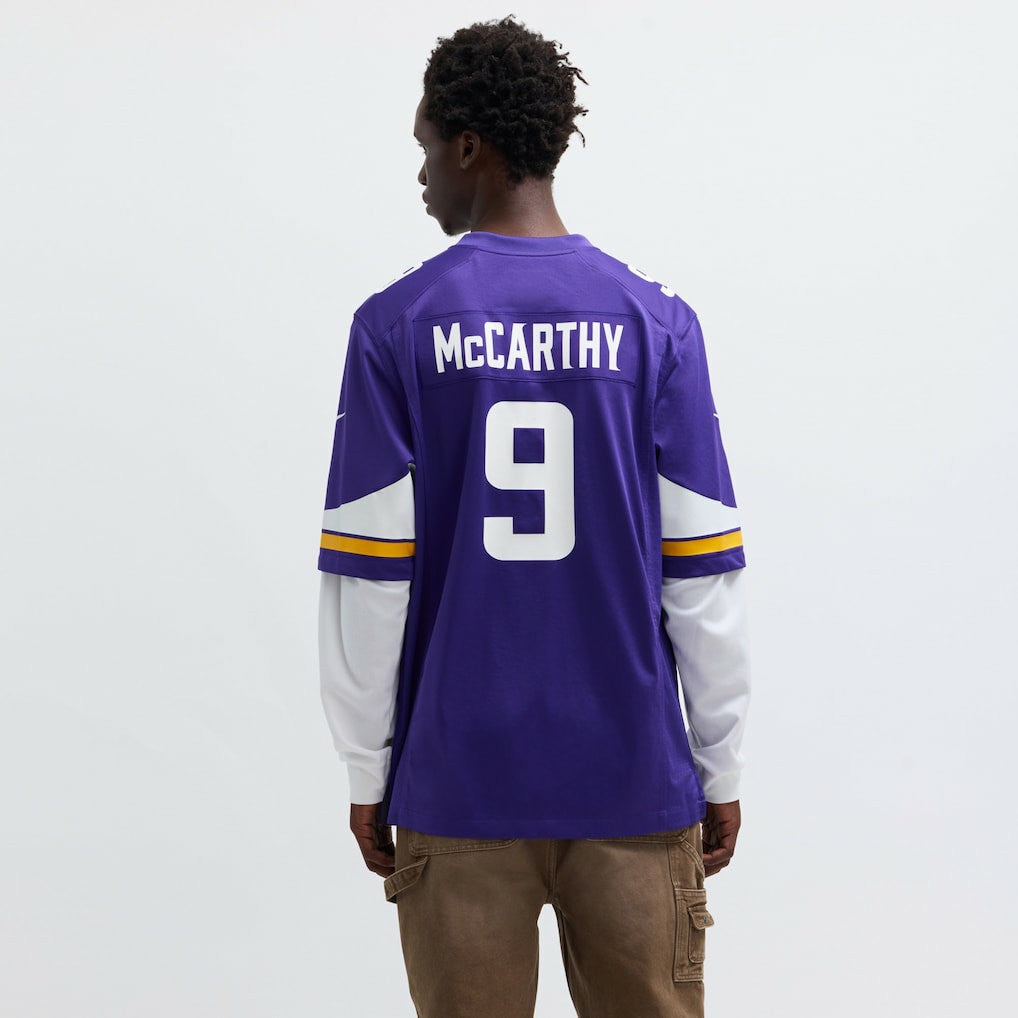 Minnesota Vikings Nike J.J. McCarthy  Player Game Jersey