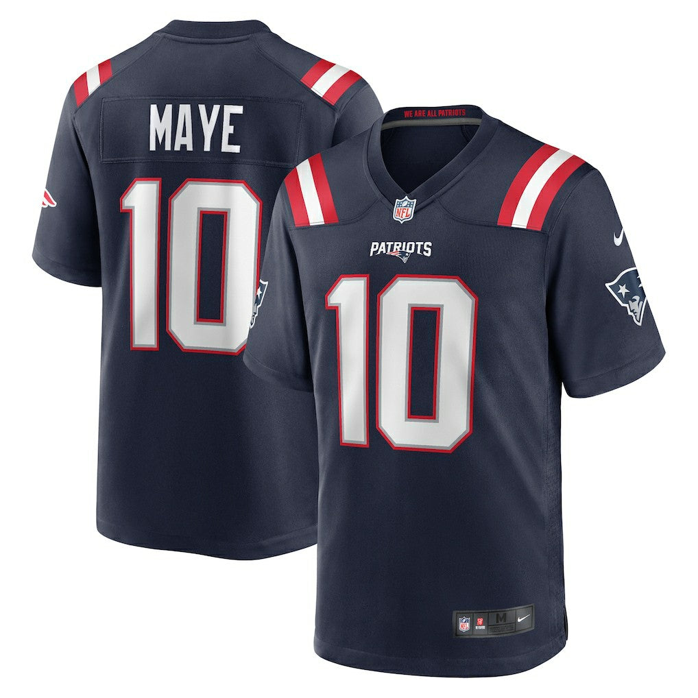New England Patriots Nike Drake Maye  Player Game Jersey