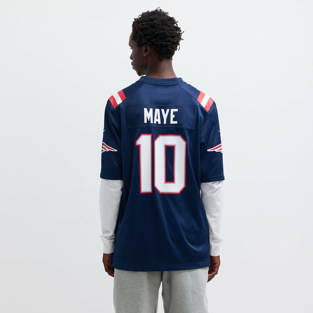 New England Patriots Nike Drake Maye  Player Game Jersey