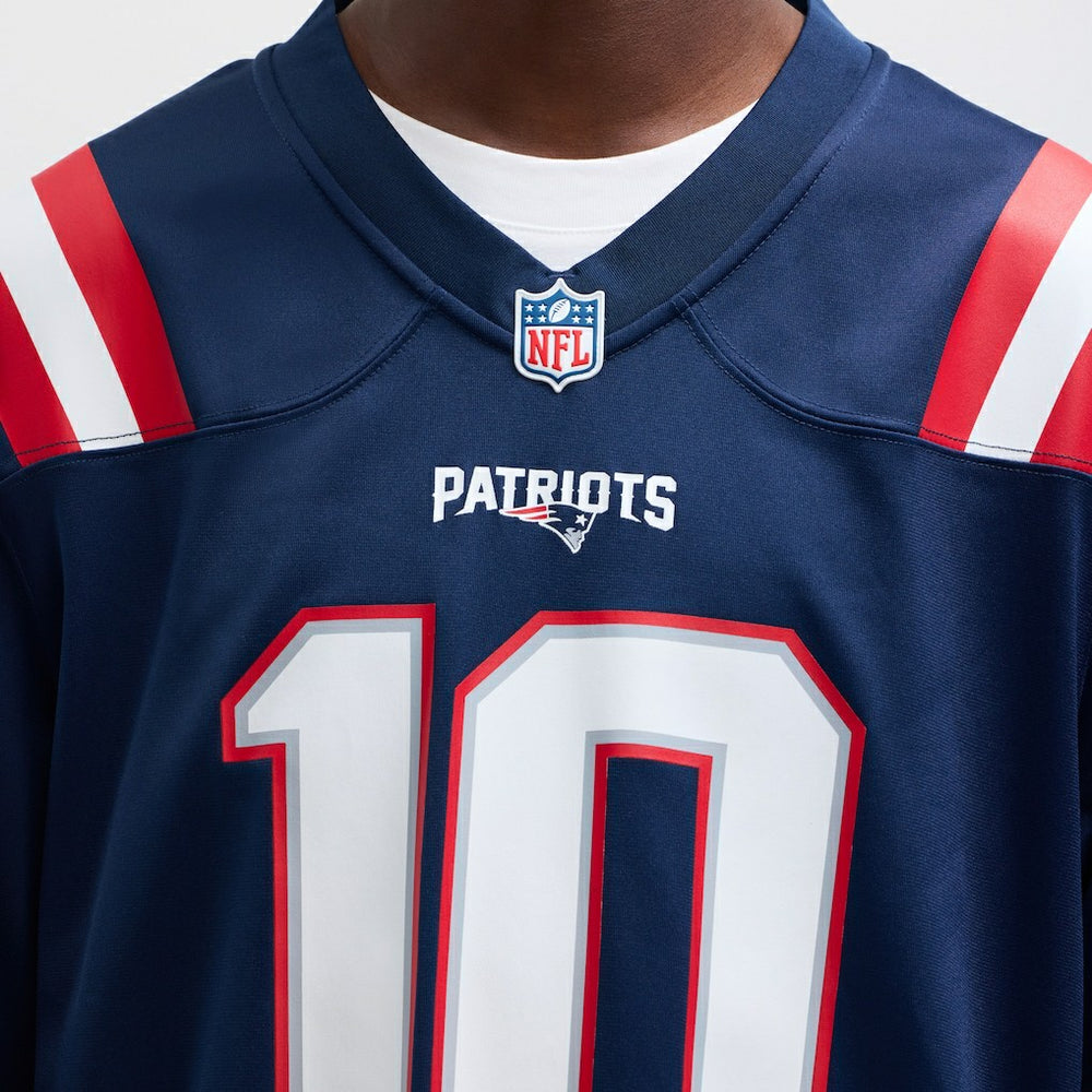 New England Patriots Nike Drake Maye  Player Game Jersey