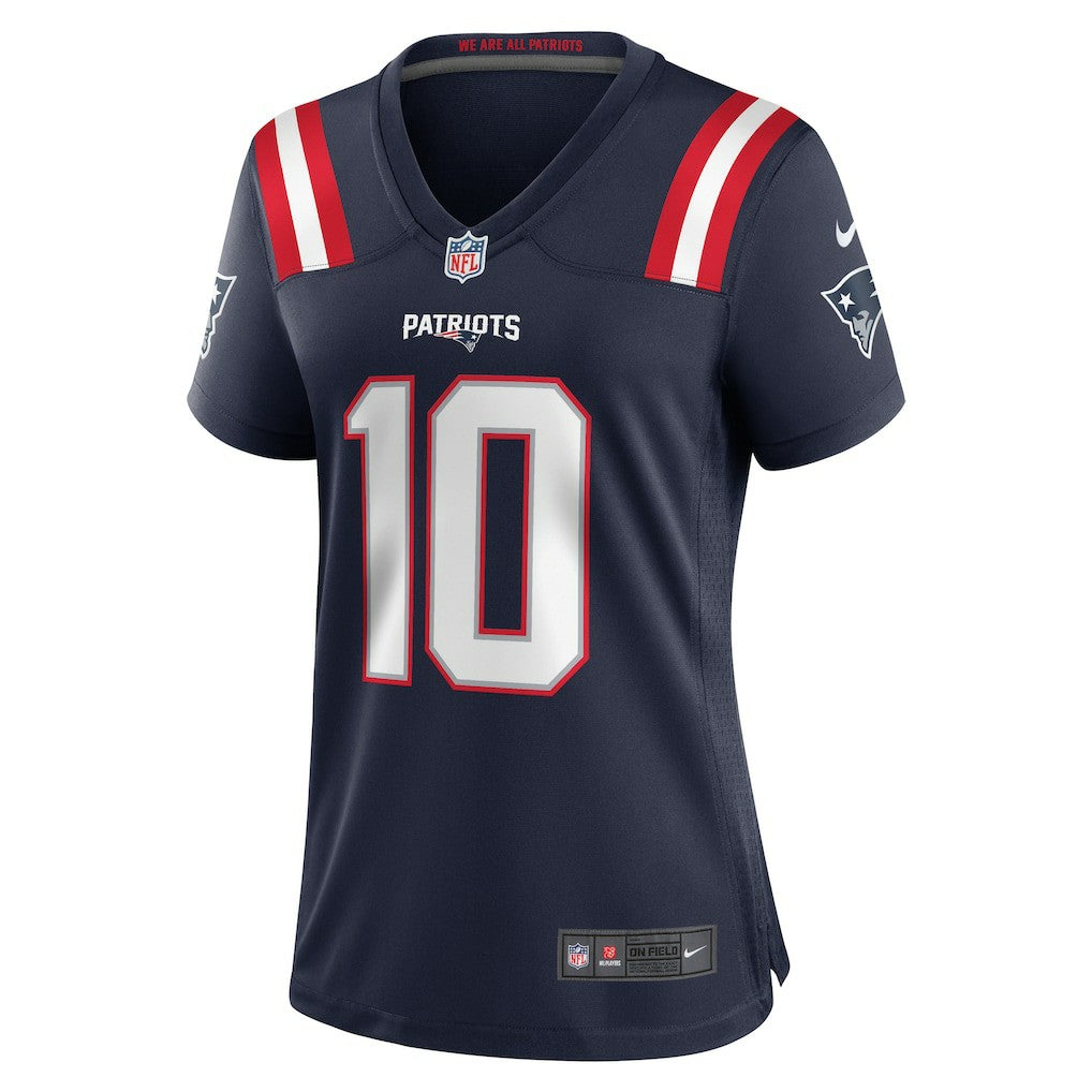 New England Patriots Nike Drake Maye  Women's Player Game Jersey