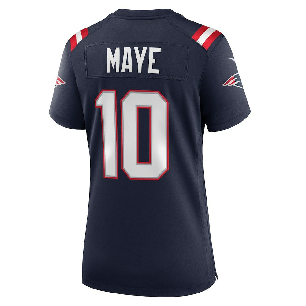 New England Patriots Nike Drake Maye  Women's Player Game Jersey