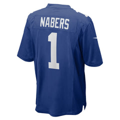 New York Giants Nike Malik Nabers  Player Game Jersey