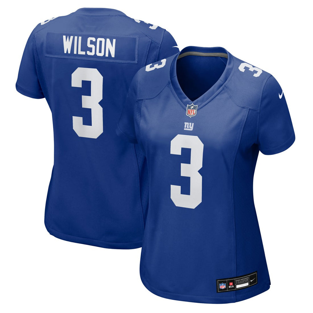 New York Giants Nike Russell Wilson  Women's Game Jersey