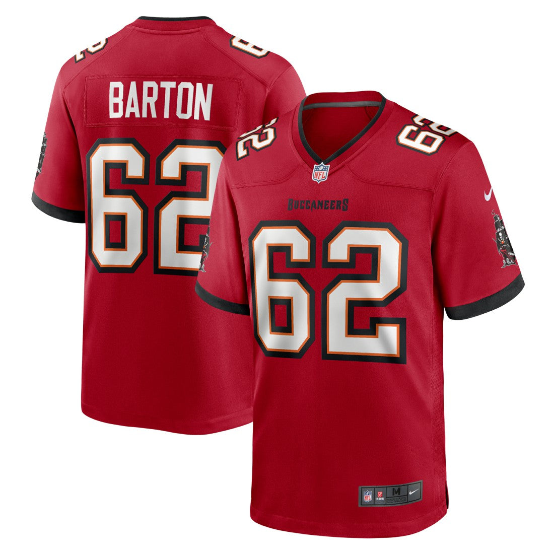 Tampa Bay Buccaneers Nike Graham Barton  Player Game Jersey