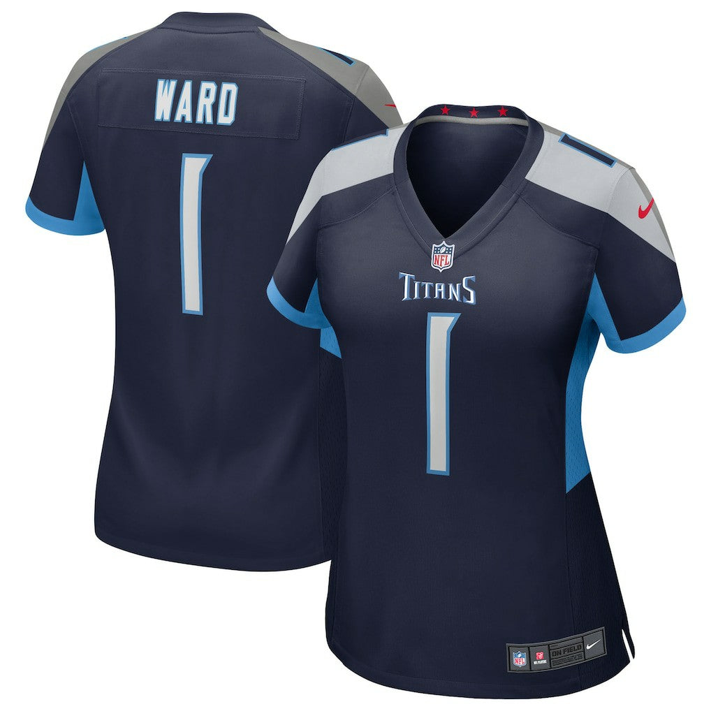 Tennessee Titans Nike Cameron Ward  Women's 2025 NFL Draft First Round Pick Alternate Game Jersey