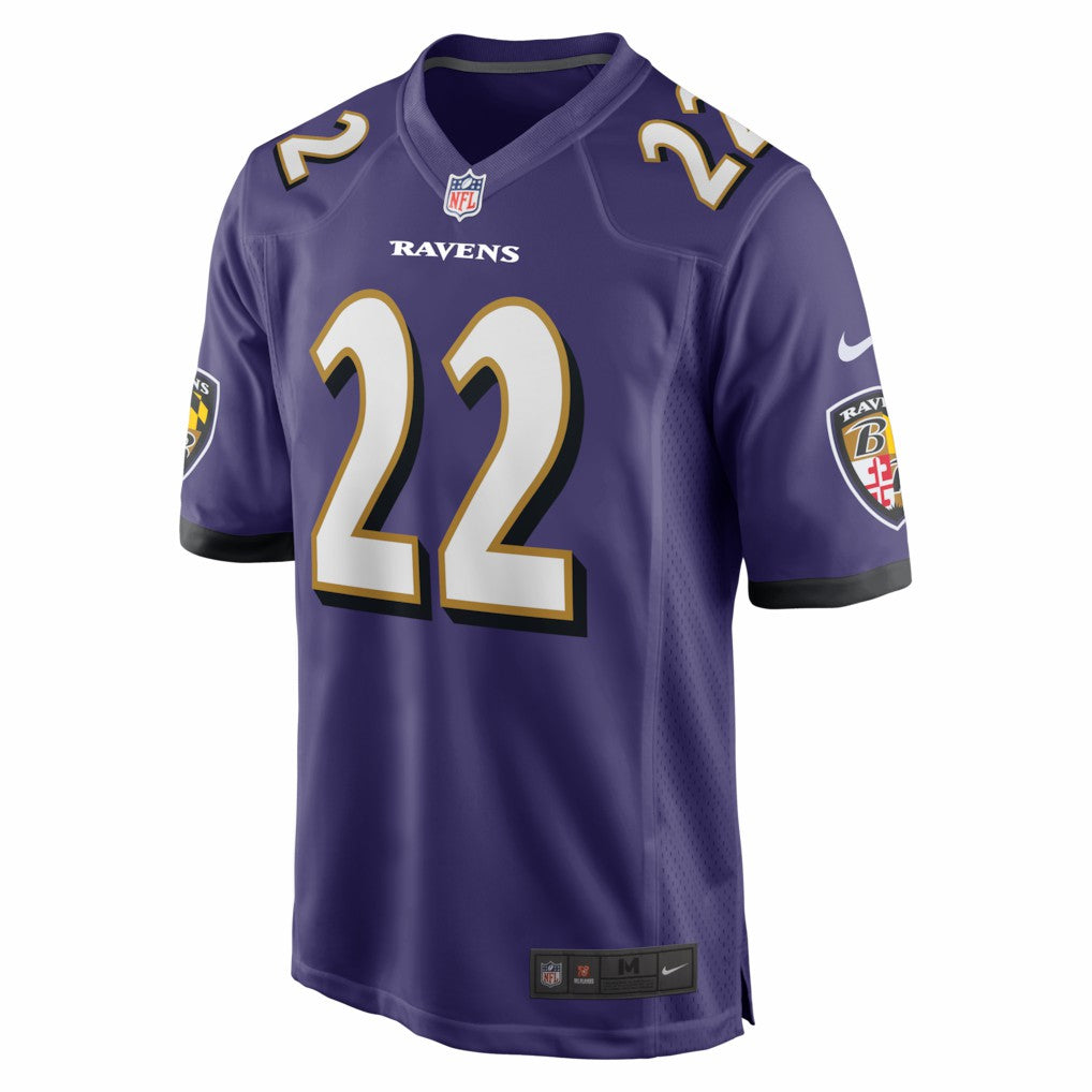 Baltimore Ravens Nike Derrick Henry  Game Player Jersey