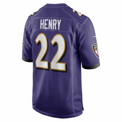 Baltimore Ravens Nike Derrick Henry  Game Player Jersey