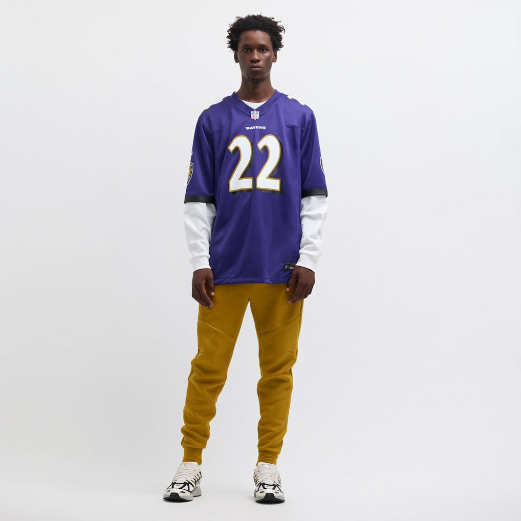 Baltimore Ravens Nike Derrick Henry  Game Player Jersey