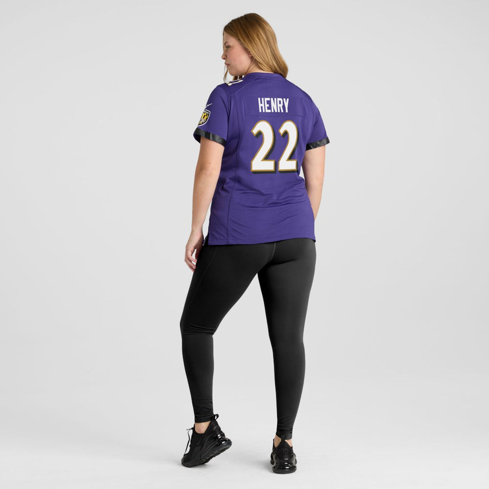 Baltimore Ravens Nike Derrick Henry  Women's Game Player Jersey