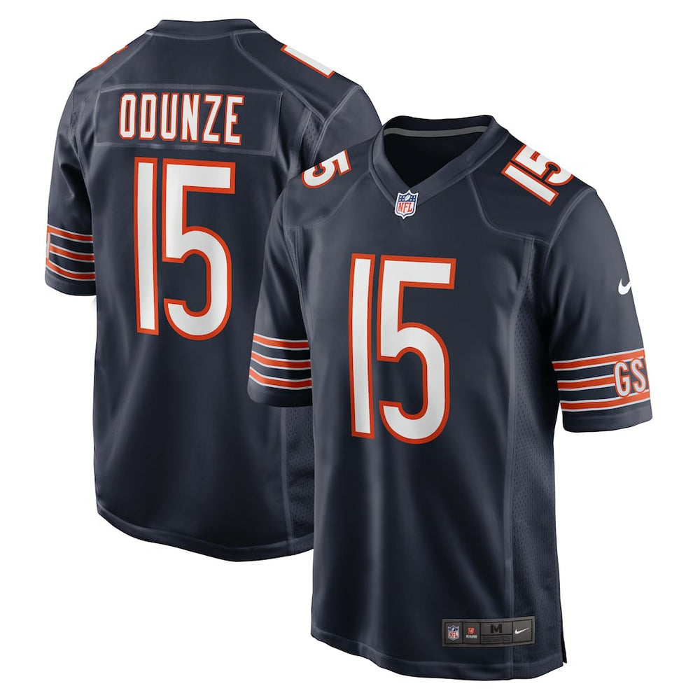 Chicago Bears Nike Rome Odunze  Player Game Jersey