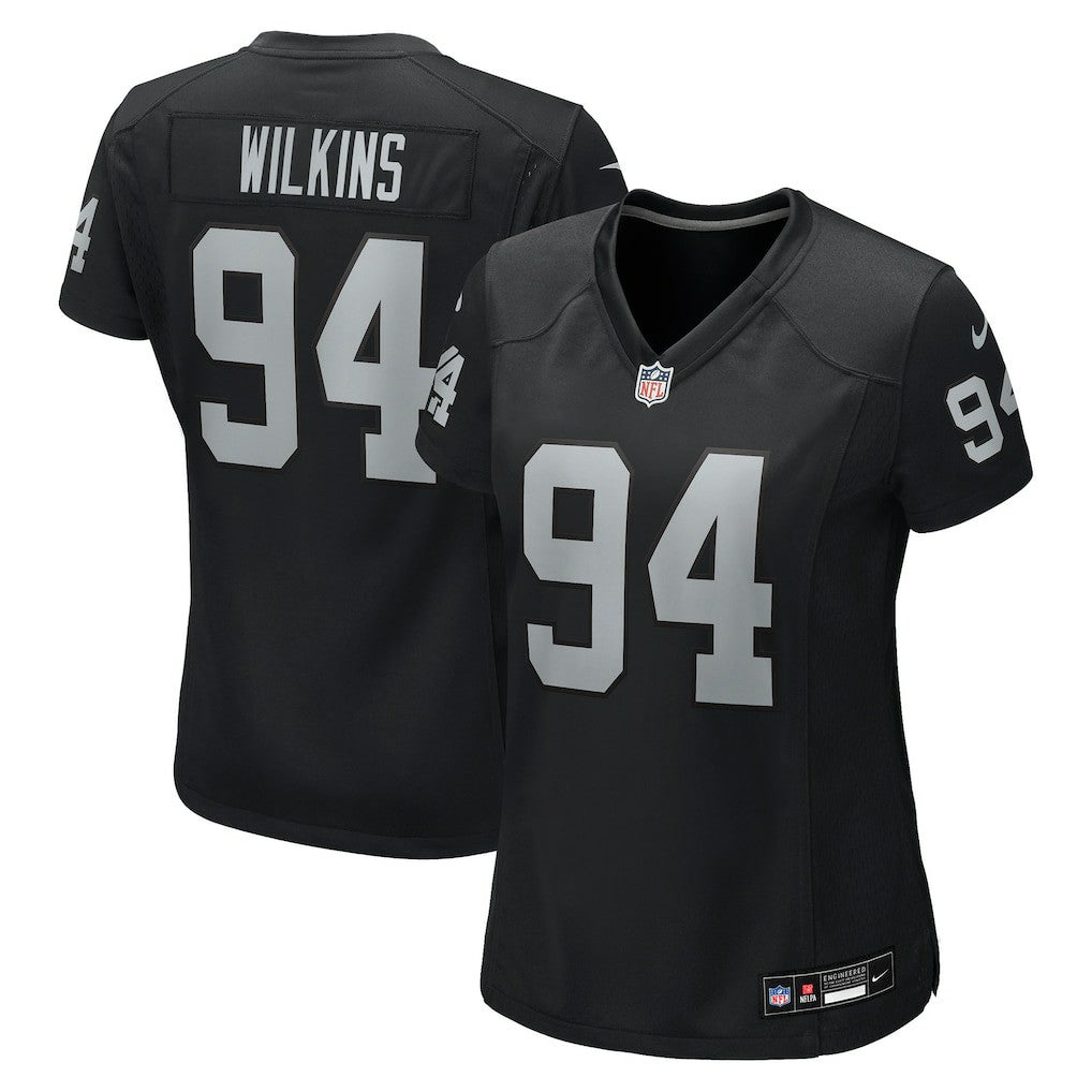 Las Vegas Raiders Nike Christian Wilkins  Women's Team Game Jersey
