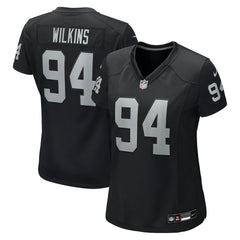 Las Vegas Raiders Nike Christian Wilkins  Women's Team Game Jersey