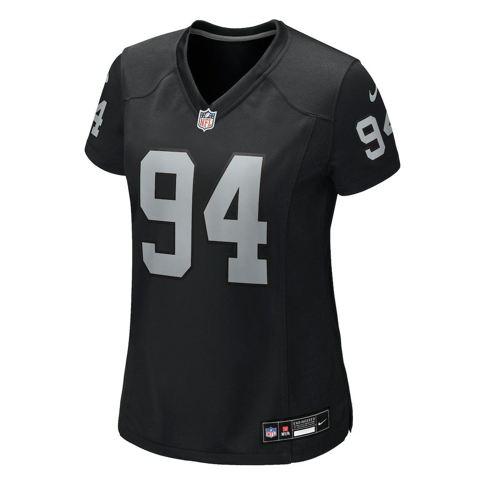 Las Vegas Raiders Nike Christian Wilkins  Women's Team Game Jersey