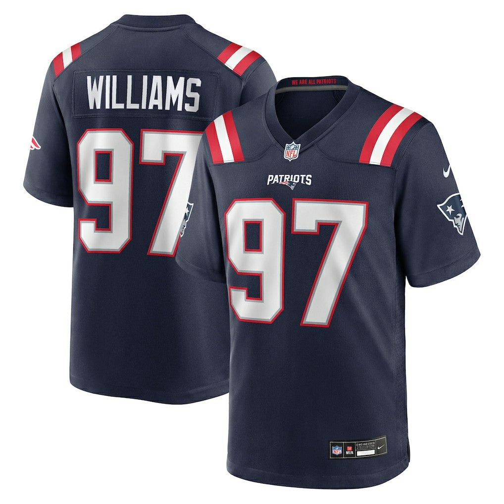 New England Patriots Nike Milton Williams  Game Player Jersey