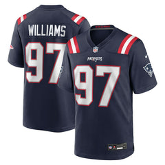 New England Patriots Nike Milton Williams  Game Player Jersey