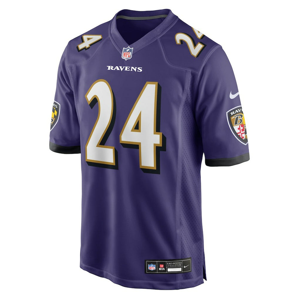 Baltimore Ravens Nike Malaki Starks  2025 NFL Draft First Round Pick Game Jersey
