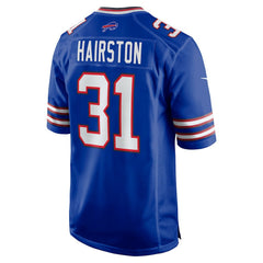 Buffalo Bills Nike Maxwell Hairston  2025 NFL Draft First Round Pick Game Jersey