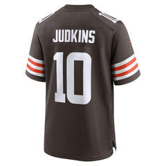 Cleveland Browns Nike Quinshon Judkins  2025 NFL Draft Game Jersey
