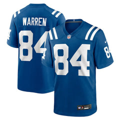 Indianapolis Colts Nike Tyler Warren  2025 NFL Draft First Round Pick Game Jersey