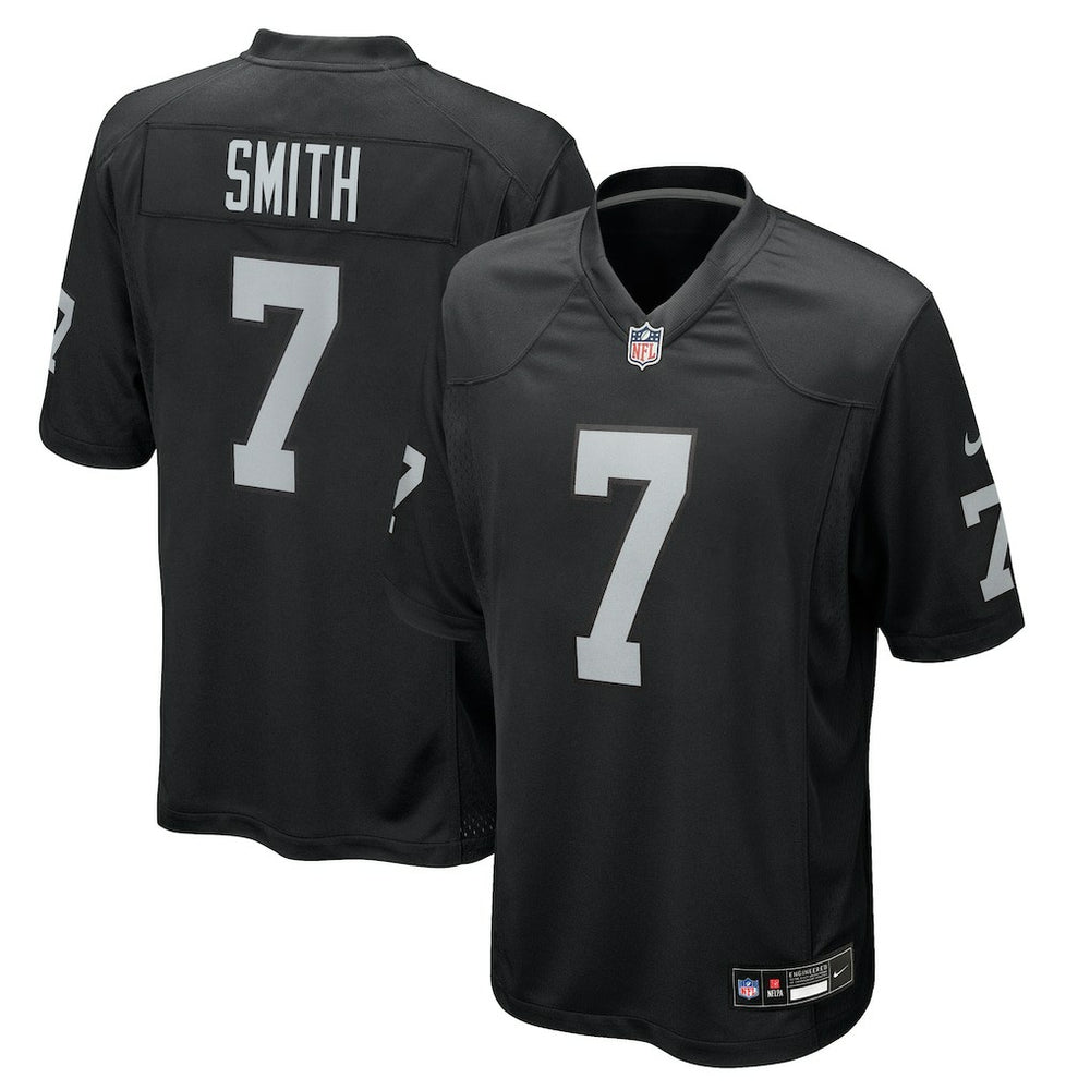Las Vegas Raiders Nike Geno Smith  Game Player Jersey