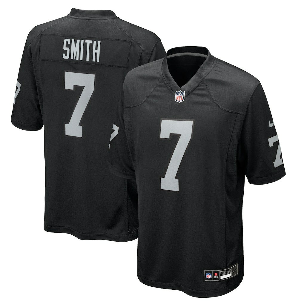 Las Vegas Raiders Nike Geno Smith  Game Player Jersey