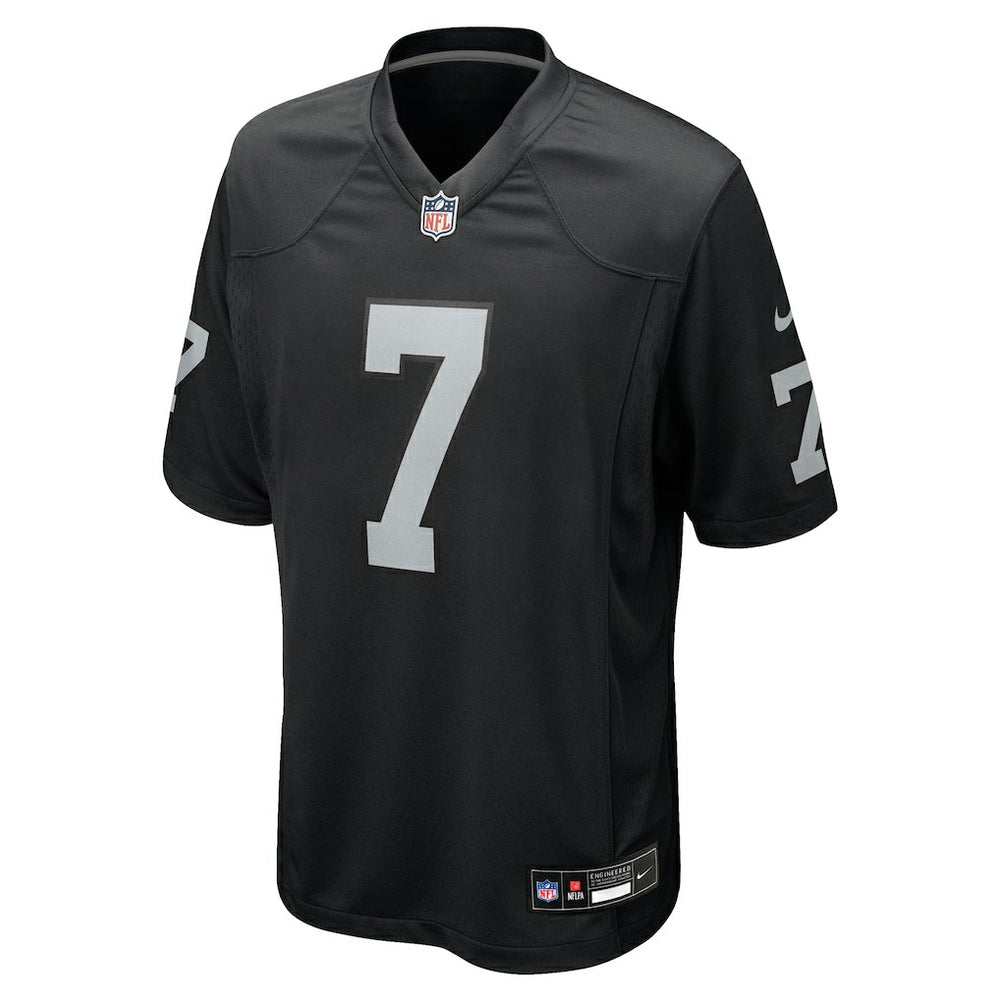 Las Vegas Raiders Nike Geno Smith  Game Player Jersey
