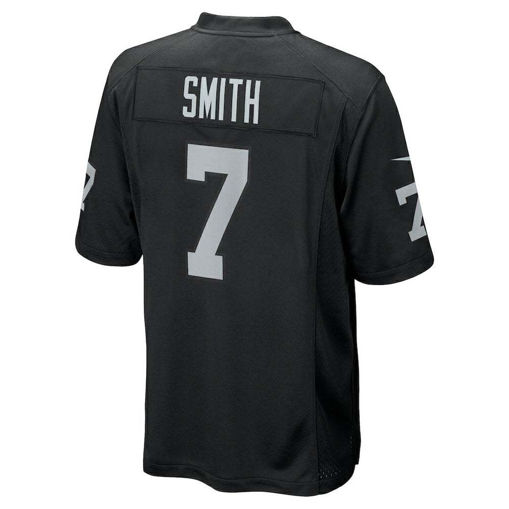 Las Vegas Raiders Nike Geno Smith  Game Player Jersey