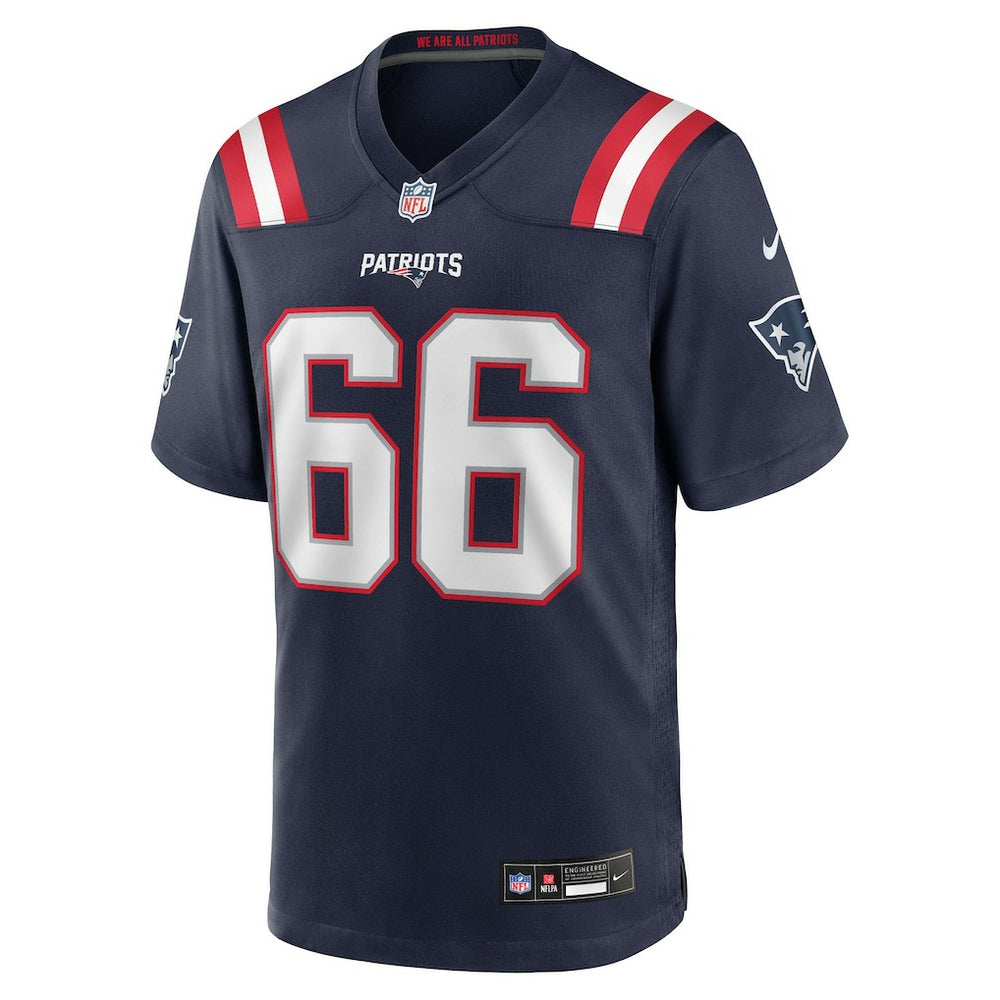 New England Patriots Nike Will Campbell  2025 NFL Draft First Round Pick Game Jersey