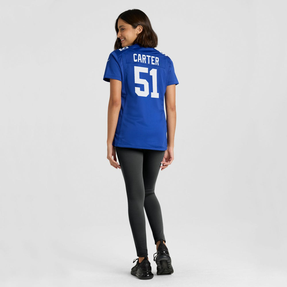 New York Giants Nike Abdul Carter  Women's First Round Pick Game Jersey