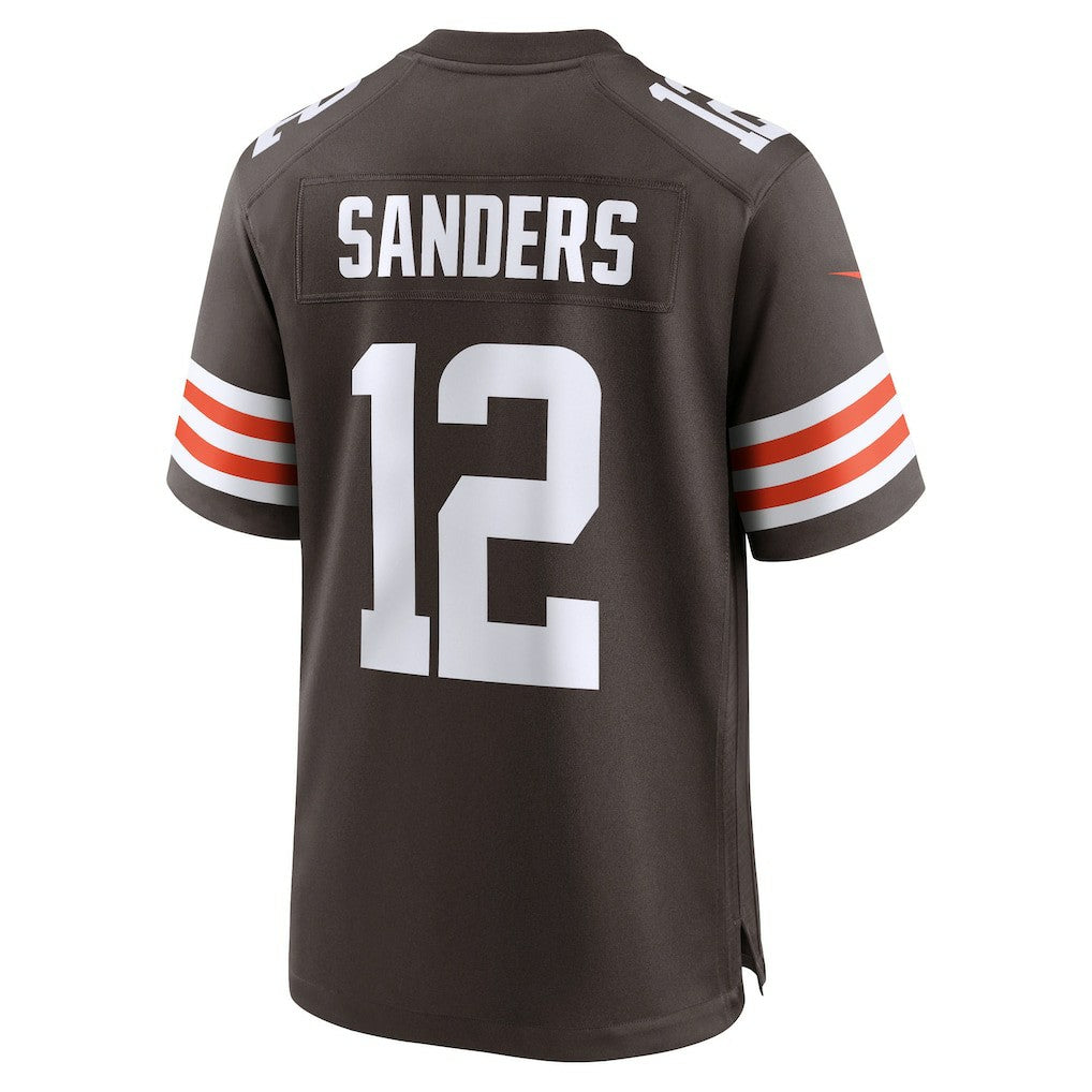 Cleveland Browns Nike Shedeur Sanders  2025 NFL Draft Game Jersey