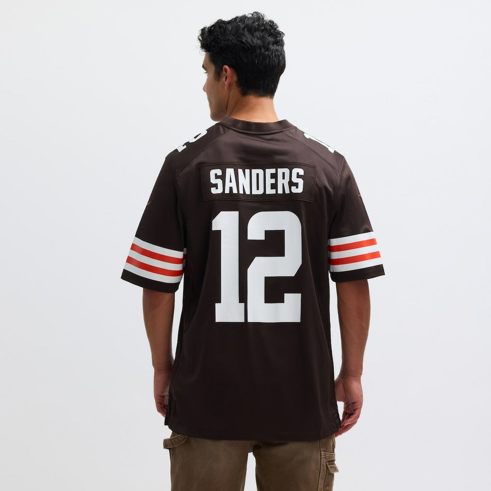 Cleveland Browns Nike Shedeur Sanders  2025 NFL Draft Game Jersey