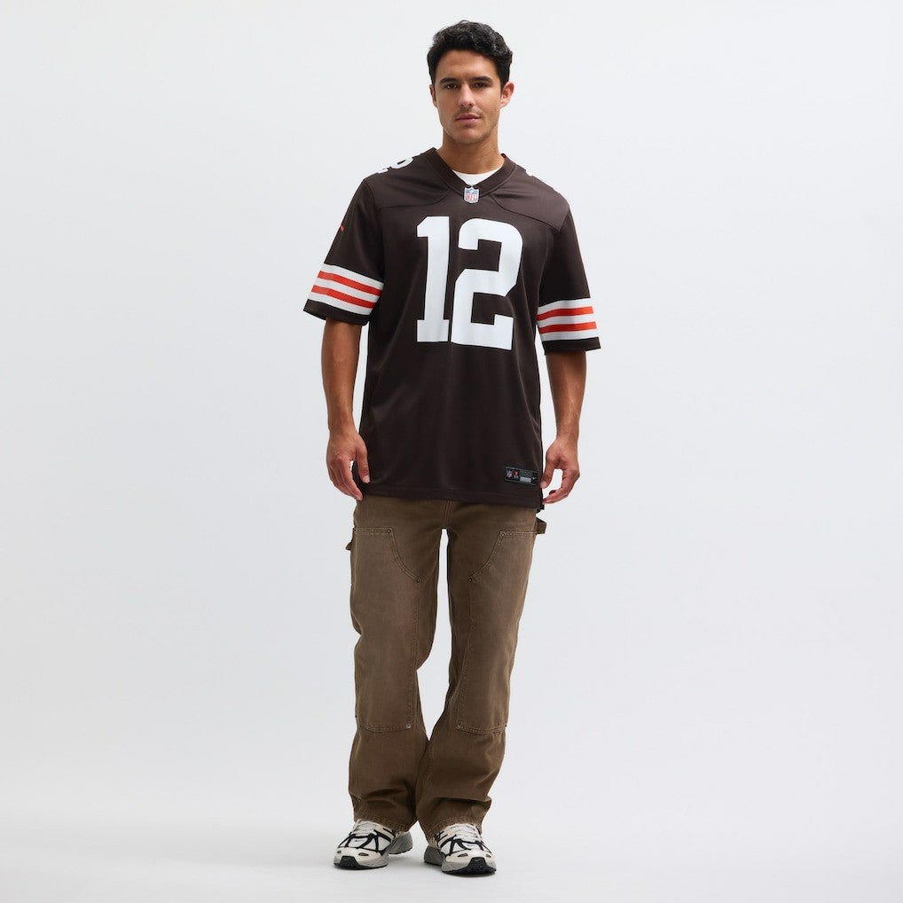 Cleveland Browns Nike Shedeur Sanders  2025 NFL Draft Game Jersey