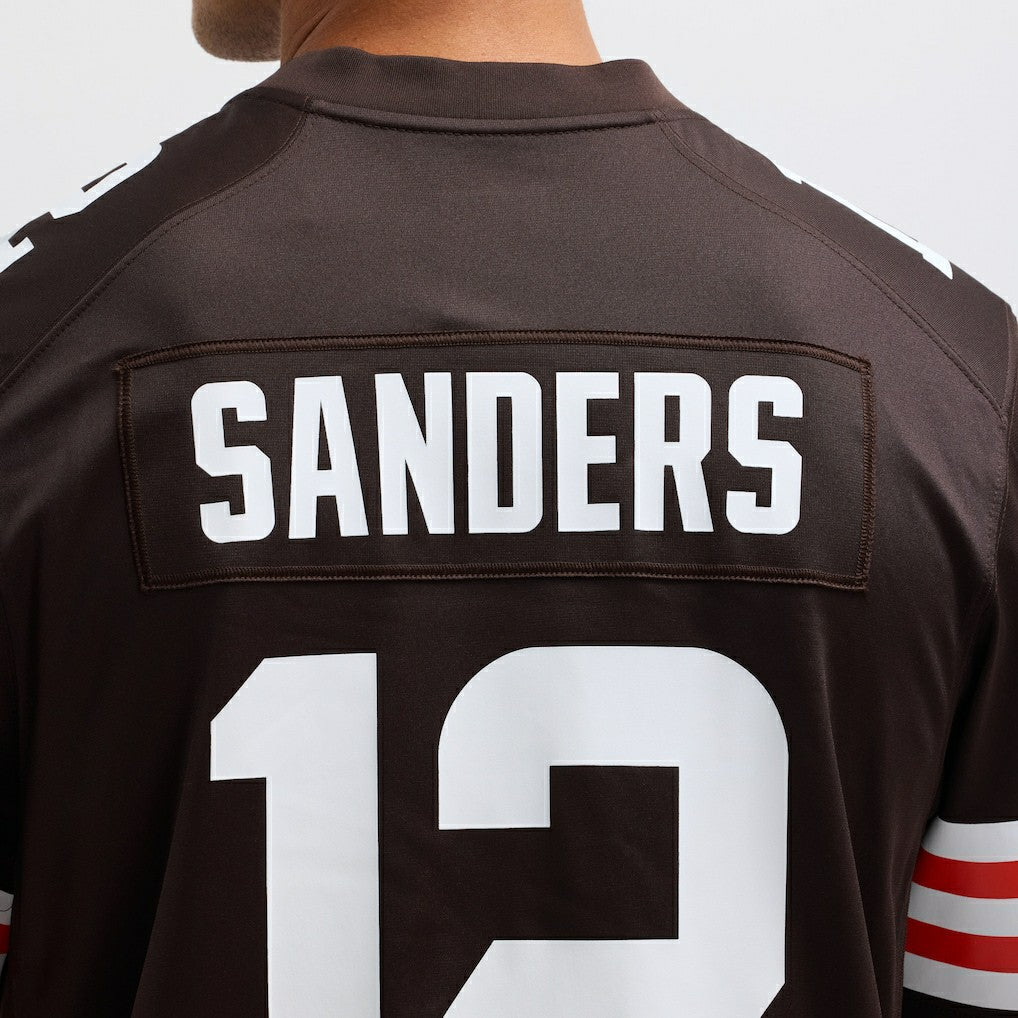 Cleveland Browns Nike Shedeur Sanders  2025 NFL Draft Game Jersey