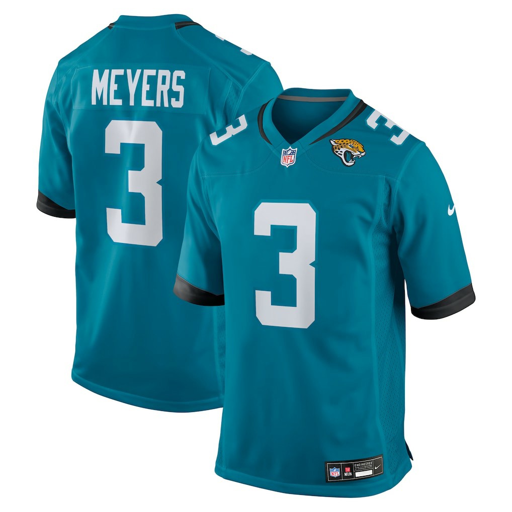 Jacksonville Jaguars Nike Jakobi Meyers  Team Game Jersey