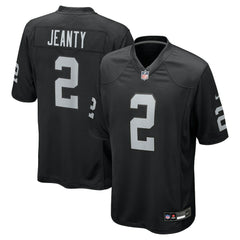 Las Vegas Raiders Nike Ashton Jeanty  2025 NFL Draft First Round Pick Game Jersey