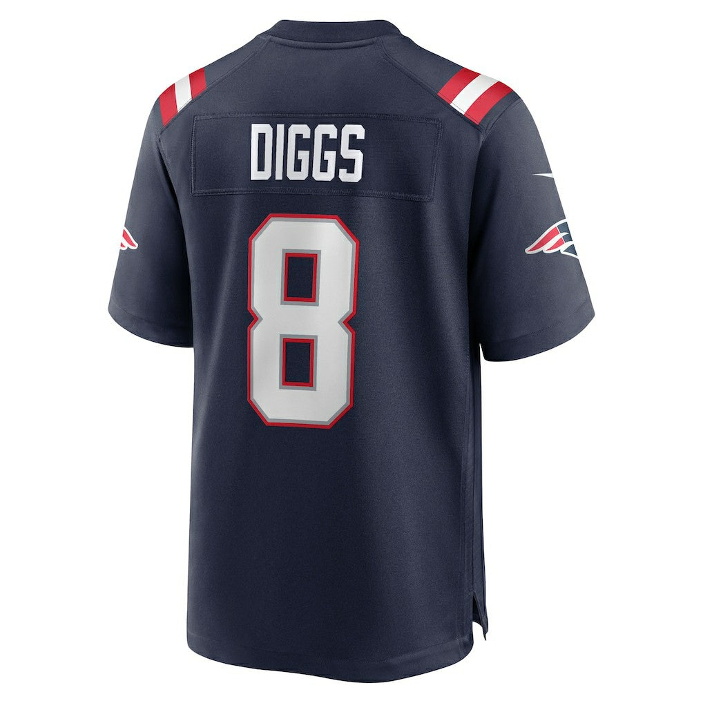 New England Patriots Nike Stefon Diggs  Game Jersey